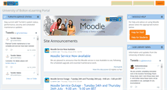 Desktop Screenshot of moodle.bolton.ac.uk
