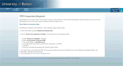 Desktop Screenshot of connect.bolton.ac.uk